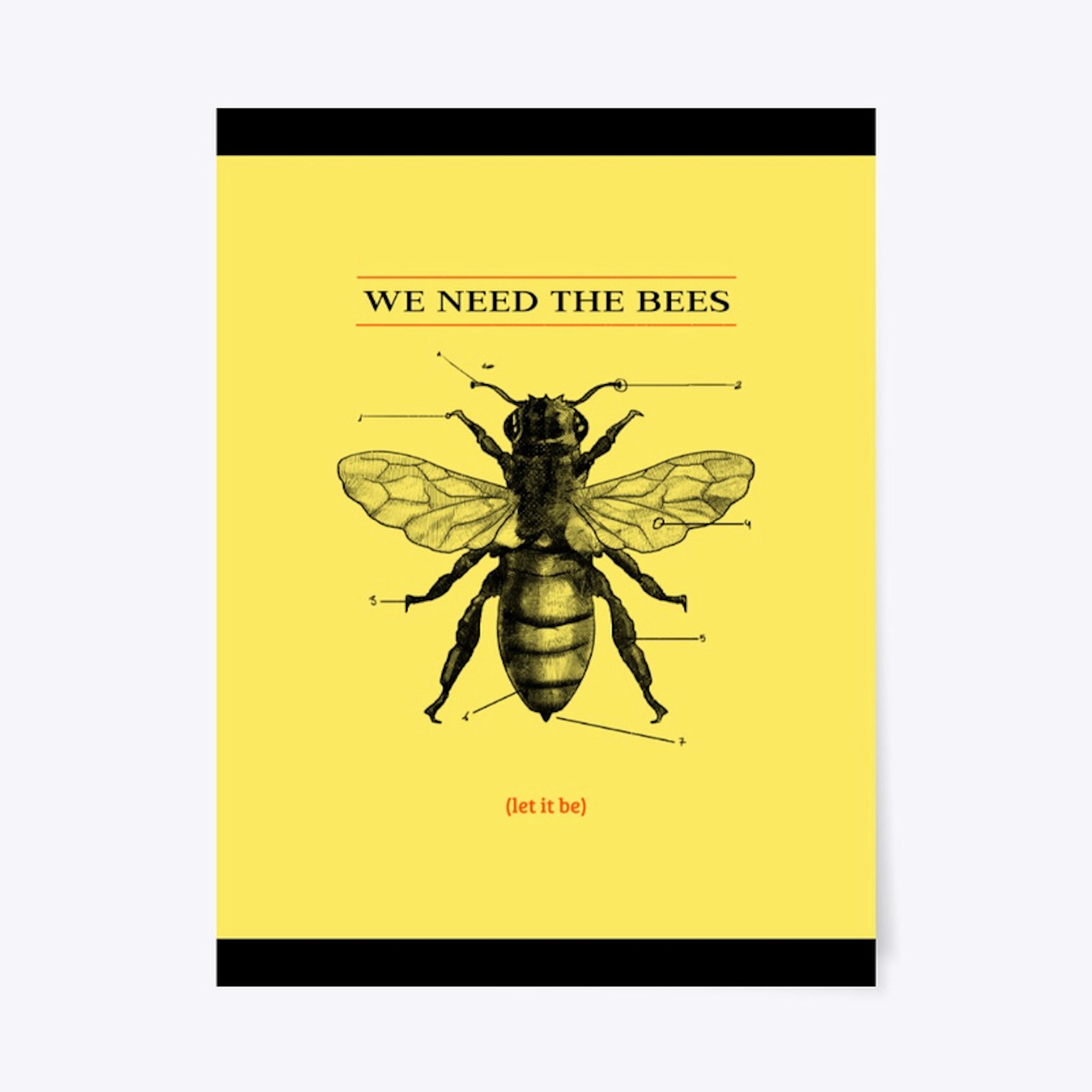 WE NEED THE BEES 